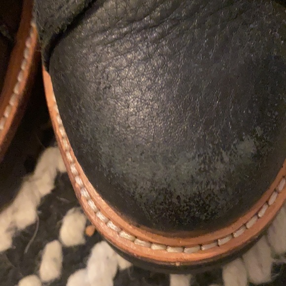 Euc MARC FISHER BLACK LACE UP ANKLR BOOTS - - Picture 6 of 6